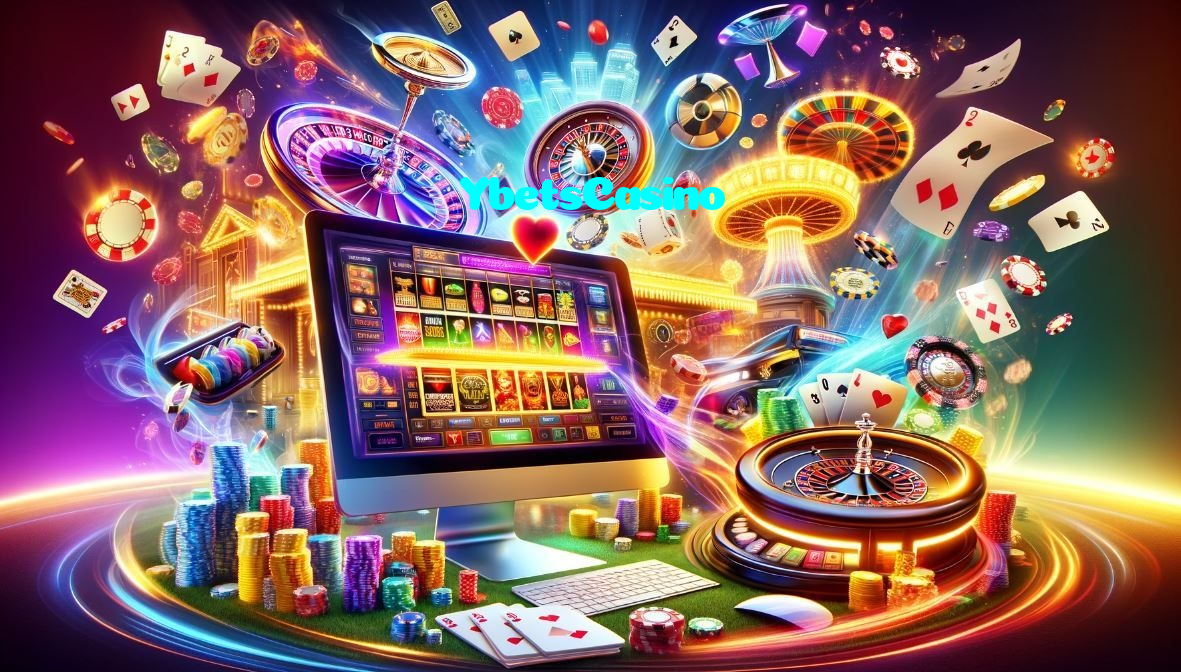 YbetsCasino casino presented on mobile device in Pakistan with slots and live games